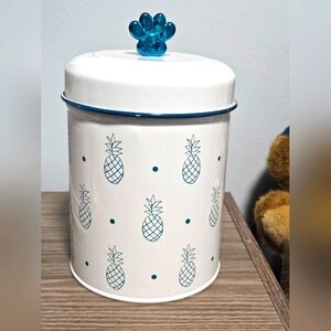 Dog Treat Jar.